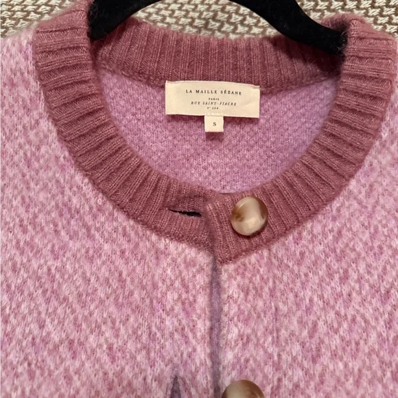 Sezane Teo Jacket in Lilac - Picture 7 of 8